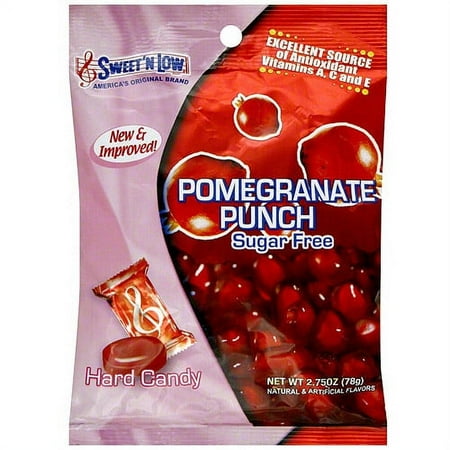Sweet 'N Low Pomegranate Punch Hard Candy, 2.75 oz (Pack of 8)