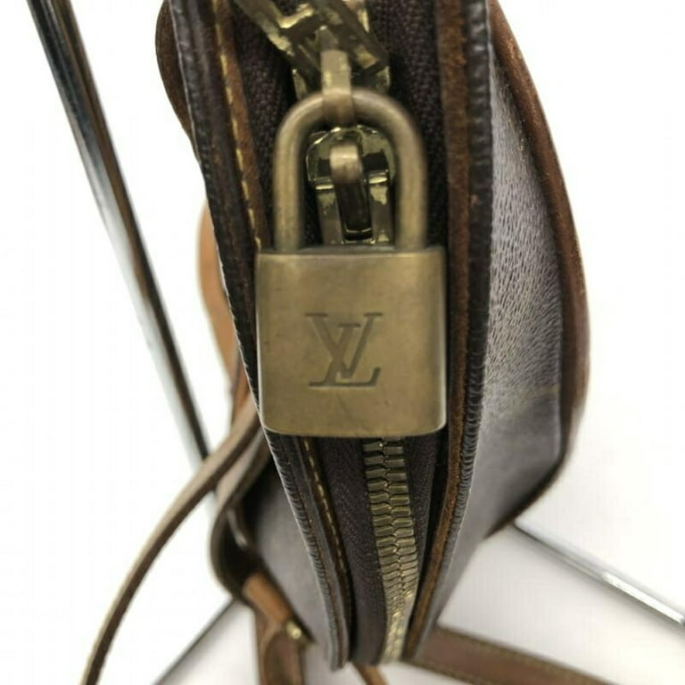 Ellipse leather backpack