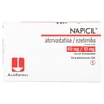 thumbnail image 1 of Napicil Atorvastatina 40mg Ezetimiba 10mg 30 comprimidos, 1 of 4