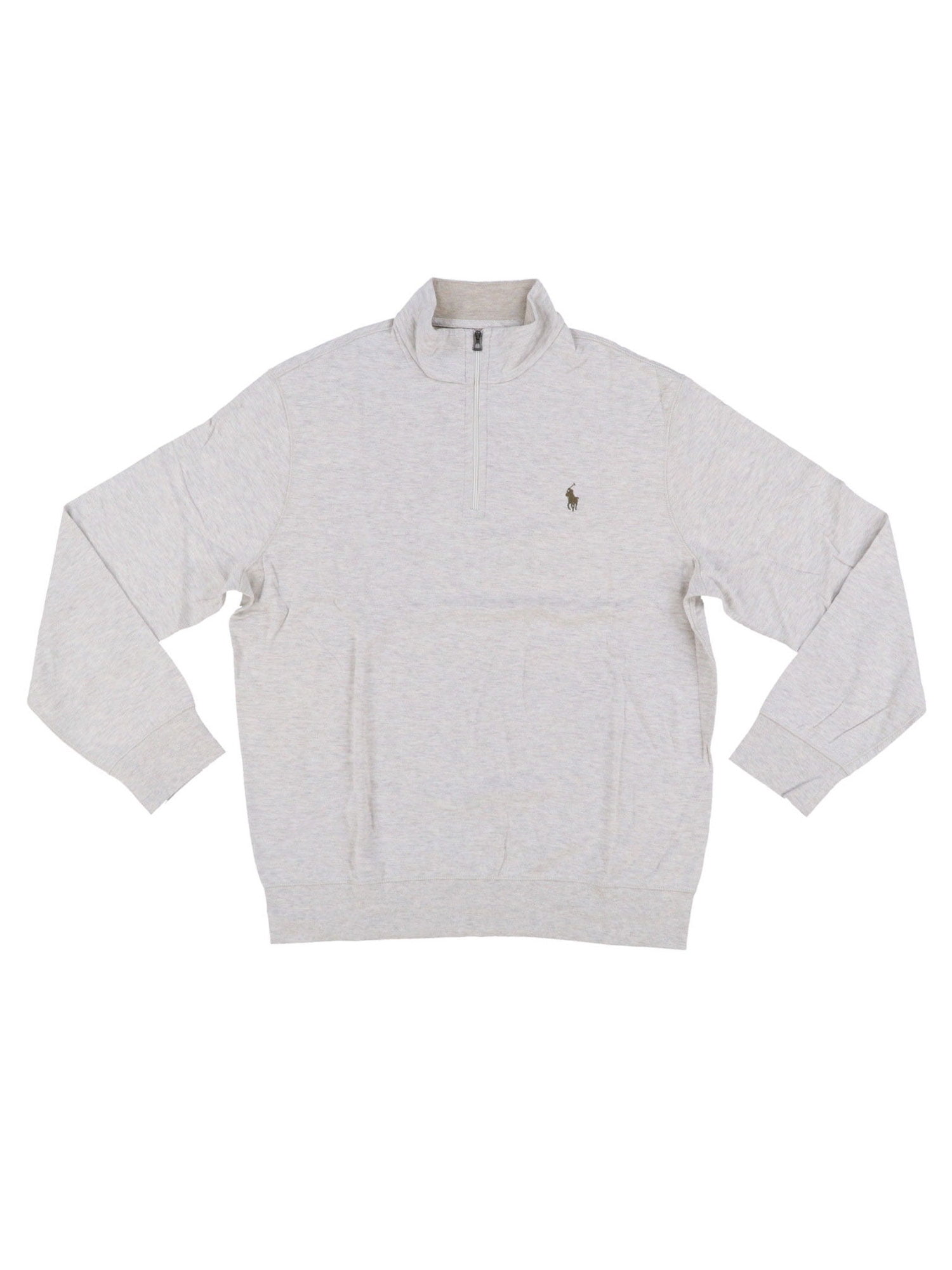 ralph lauren cream quarter zip