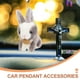 thumbnail image 3 of KAKOWELY Llavero de conejo de peluche con colgante de animal de peluche, 3 of 5