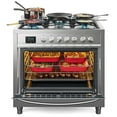 thumbnail image 3 of KoolMore 36 in. 5 Burner Freestanding Dual Fuel Range, 3 of 7