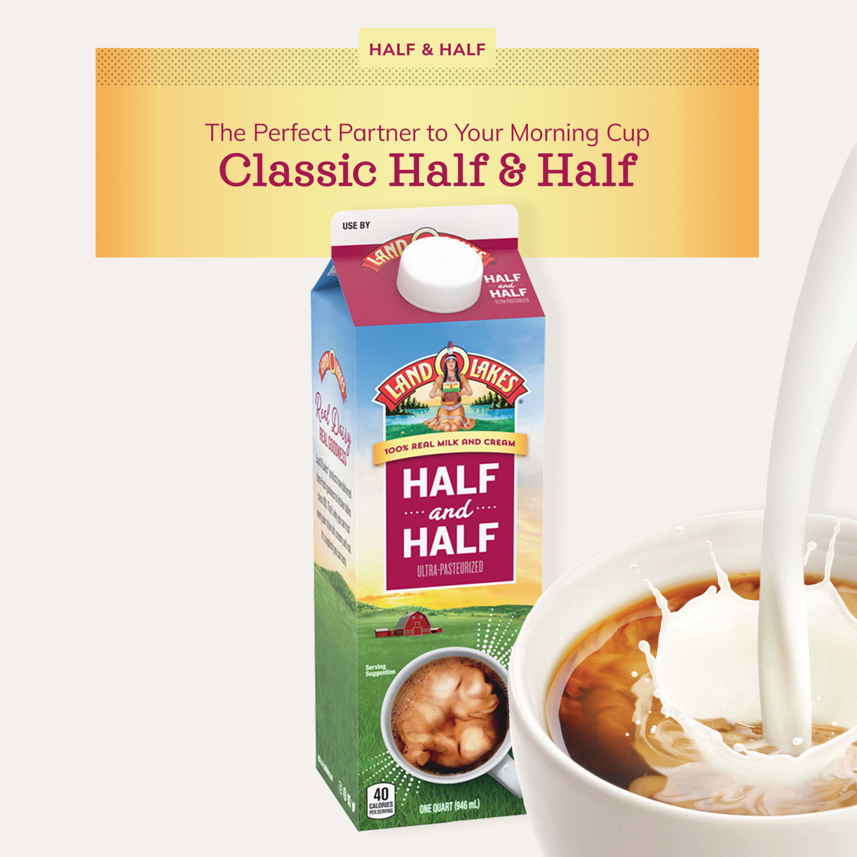 Land O Lakes Traditional Half Half 1 Quart Walmart Com Walmart Com Land O Lakes Traditional Half Half 1 Quart Walmart Com Walmart Com