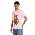 thumbnail image 6 of Unisex Heavy Cotton Tee Christmas Ginger Coffee, 6 of 10