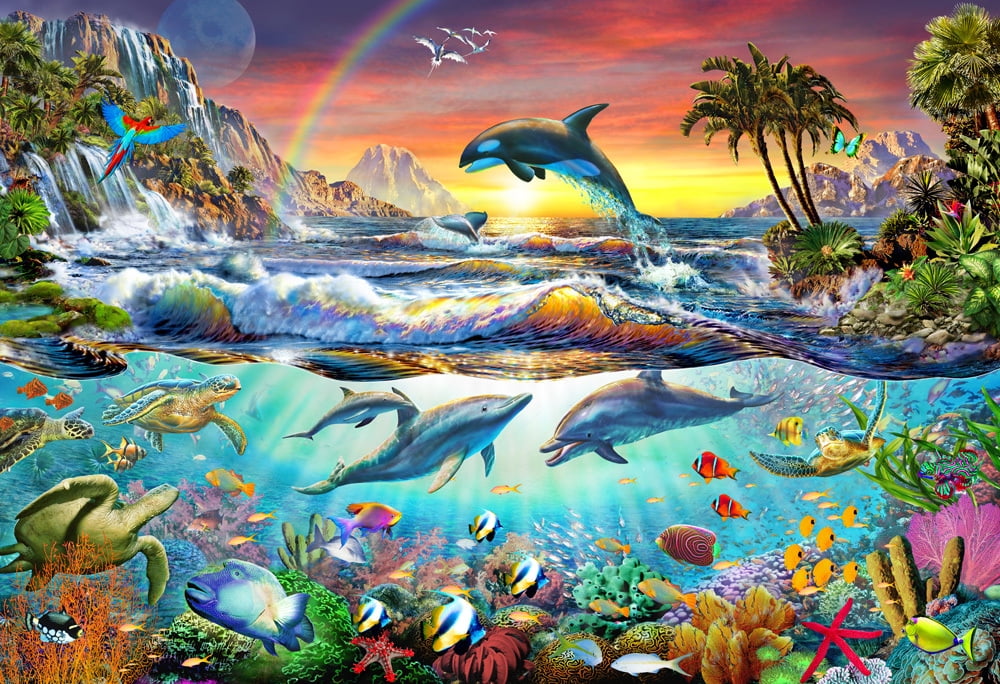 Fishing Cove Jigsaw Puzzle 1000 Piece