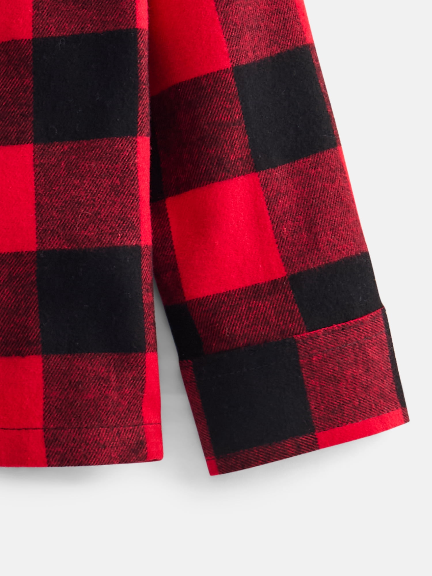 Wonder Nation Toddler Boys' Flannel Shirt with Long Sleeves, Sizes 12M-5T