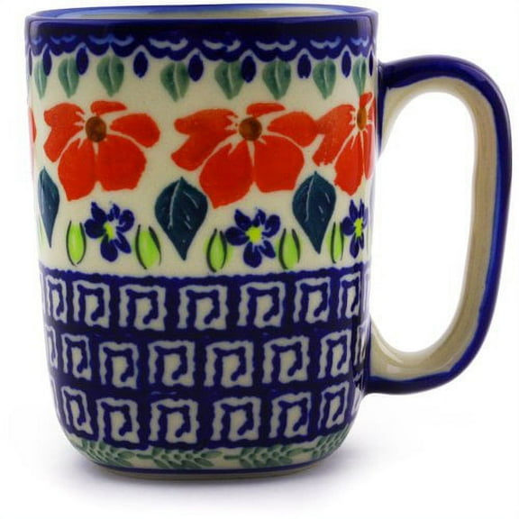 Polmedia 10 oz Polish Pottery Coffee Mug
