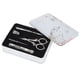 thumbnail image 1 of Pwshymi Tijeras para el hogar Kit de Tijeras de Plata para Recortar con Caja para Coser, 1 of 14