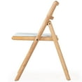 thumbnail image 6 of SAFAVIEH Couture Shaylie Modern Linen Solid Folding Dining Chair, Natural/White (Set of 2), 6 of 16