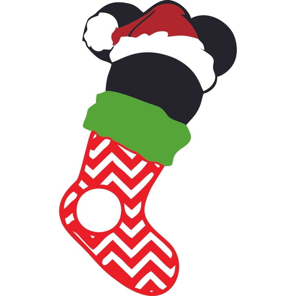 Stocking Hat Cartoon Character Wall Art Vinyl Sticker Design Decal Girl Boy Kids Bedroom Nursery Kindergarten Fun Home Children Room Decor Sticker Wall Art Vinyl Decor Size (30x27 inch)