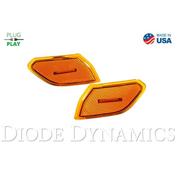 For Jeep JL Sidemarkers Amber Set Diode Dynamics DD5069