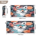 thumbnail image 4 of Coolnut Fashionable Wolf69120510 Beach Towel Soft Absorbent Quick Dry Sand Free Lightweight Polyester Camping Towels for Beach Travel Swim 30x60 in Wash cloth, 4 of 7