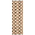 thumbnail image 2 of Nourison Nordic 2' x 6' Rust Modern Indoor Rug, 2 of 7