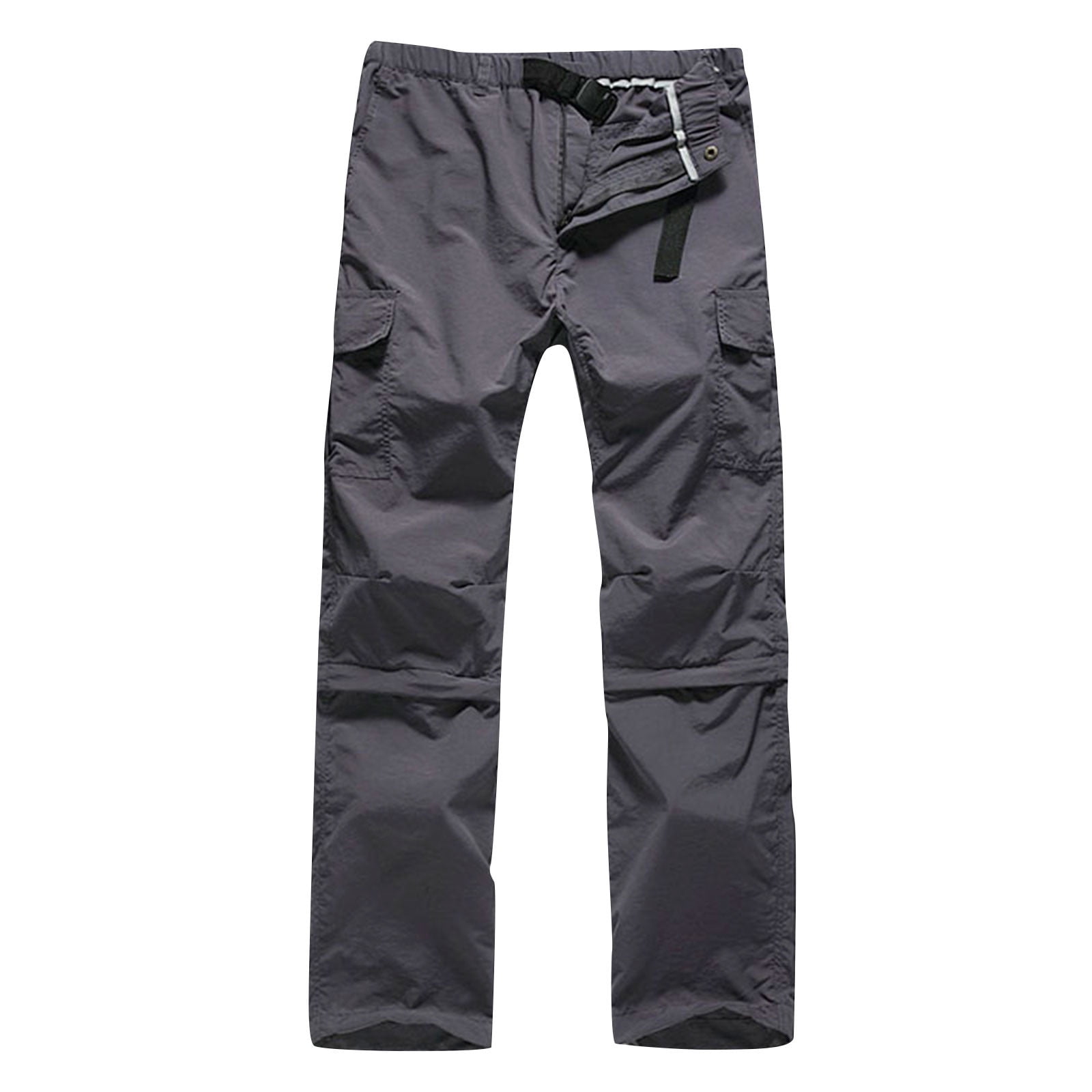 tklpehg Cargo Pants for Men Fashion Long Pants Casual Solid Color Button  Zipper Multiple Pockets Outdoor Straight Type Fitness Pants Cargo Pants