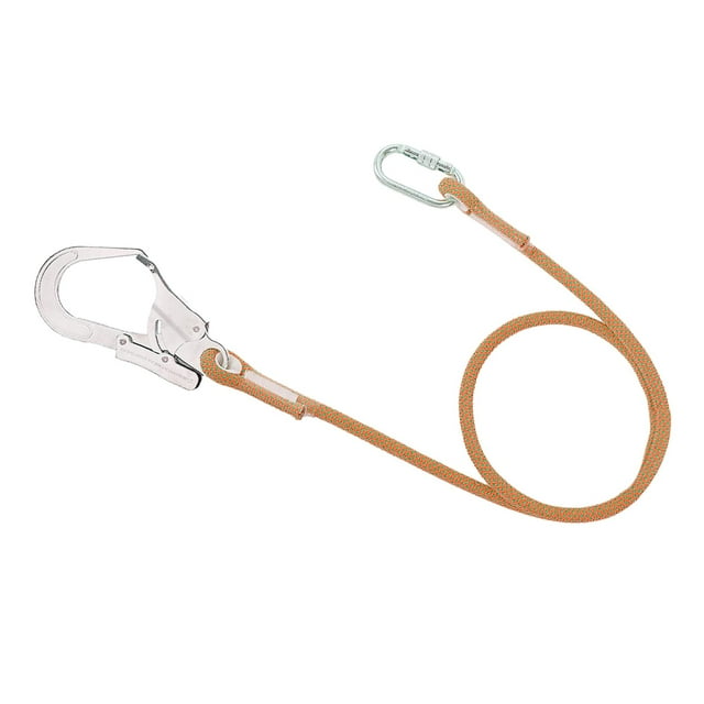 S SERENABLE Outdoor Fall Rope With Hooks, Carabineer 5m-Single rope 5m-Single rope Large hook
