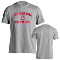 University of South Dakota Coyotes Distressed Retro Short Sleeve T-Shirt