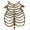 Gold, variant on Gothic Skeleton Rib Cage Chest Armor,Halloween Grim Reaper Skeleton Chest Fancy Dress Costume for LARP