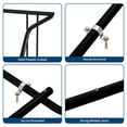 thumbnail image 2 of Support de Vélo au Sol Robuste à Double Face – Support de Rangement Autoportant pour 12 Vélos, Design à Grille pour Garage, Rues, Cours, Événements, Montage au Sol Inclus, Noir / Support Double Face pour 12 Voitures, 2 of 7