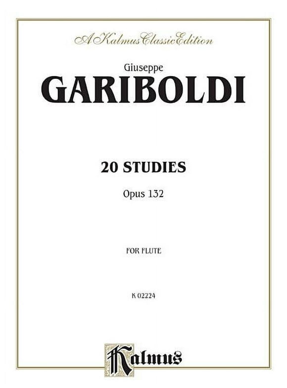 Kalmus Edition: 20 Studies, Op. 132 (Paperback)