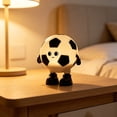 thumbnail image 5 of Cevemin Football Night Light Pat Light Bedroom Decoration - Soft Silicone Touch Control Dimmable Warm White & 7 Color Changing Night Light with Timer Rechargeable for Bedroom Night Stand Home Decor, 5 of 6