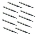 thumbnail image 3 of Carbide Square End Mill - 4 Flute - 1/16"4T (10 Piece, 1/16") - for Milling Alloy Steels, Hardened Steel, Metal & More – Mill Bits Sets for DIYers & Professionals, 3 of 4