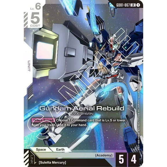 Newtype Rising Gundam Aerial Rebuild GD01-067