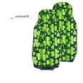thumbnail image 4 of LAKIMCT Stripes Patricks Day Car Seat Covers Vehicle Front Seat Covers Universal Fit Seat Protector, 4 of 9