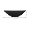 thumbnail image 2 of Minkissy 6pcs Finger Tab Pull Black Crescent Style For Doors And Drawers, 2 of 8
