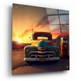 thumbnail image 2 of Epic Art 'Route 66 3' by Ray Heere, Acrylic Glass Wall Art, 24"x24", 2 of 8