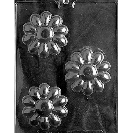 

Grandmama s Goodies F096 Flower Soap Bar Chocolate Candy Soap Mold with Exclusive Molding Instructions