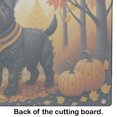 thumbnail image 5 of Carolines Treasures DAC1032LCB 15 x 12 in. Unisex Black Cairn Terrier Fall Glass Cutting Board - Large, 5 of 5