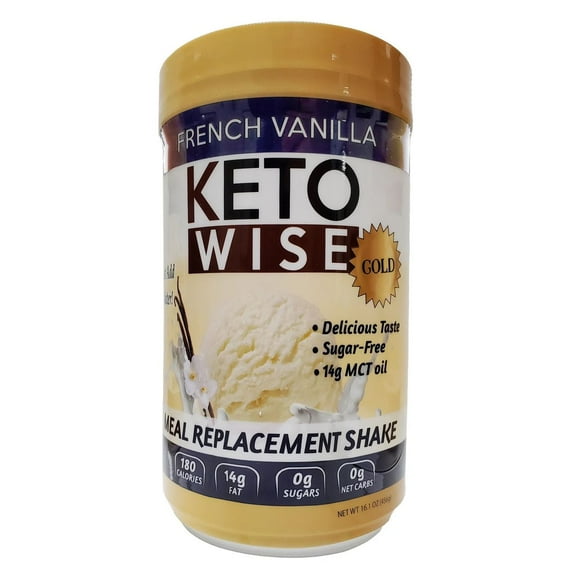 Keto Wise Meal Replacement Shake - French Vanilla