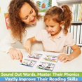 thumbnail image 3 of Phonics Flash Cards for Kids - Early Education Letter Sound Recognition, CVC Blends & Vowel Practice for Ages 4-8, 3 of 5