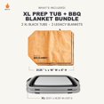 thumbnail image 2 of Paquete de regalo Drip EZ XL Prep Tub y manta para BBQ para pitmasters, 2 of 9