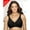 Black, variant on Exquisite Form 5100565 Fully® Lace Wireless Back & Posture Support Bra with Front Closure