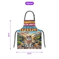 thumbnail image 5 of I Like Fishing, and My American Shorthair, and Maybe 3 People. Happy Father's Day Apron Cat Lover Kitten Owner Gifts for Cooking Grilling Baking Painting Gardening - 00004, 5 of 5