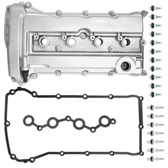 MITZONE Upgrade Aluminum Valve Covers Compatible with Dodge Caliber Avenger Journey Jeep Compass Patriot Chrysler 200 Sebring 1.8L 2.0L 2.4L 2007-2017