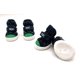 thumbnail image 1 of Zapatos de invierno impermeables para perros pequeños, botas de nieve cálidas de lana para cachorros, Chihuahua y Yorkie, 4 unidades por juego, 1 of 4