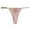 Light Pink, variant on Womens Silk Panties G String Thong Underwear 1 Pack (Coffee, M)