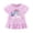 Pink, variant on KYAIGUO 1-8Y Toddler Kids Girls Summer Ruffle T-Shirt Baby Casual Short-Sleeve Tees Shirt Tops 100% Organic Cartoon Cotton Tee Shirt Blouse
