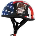 thumbnail image 2 of Skid Lid Lethal Threat Motorcycle Half Helmet POW MIA SM, 2 of 2