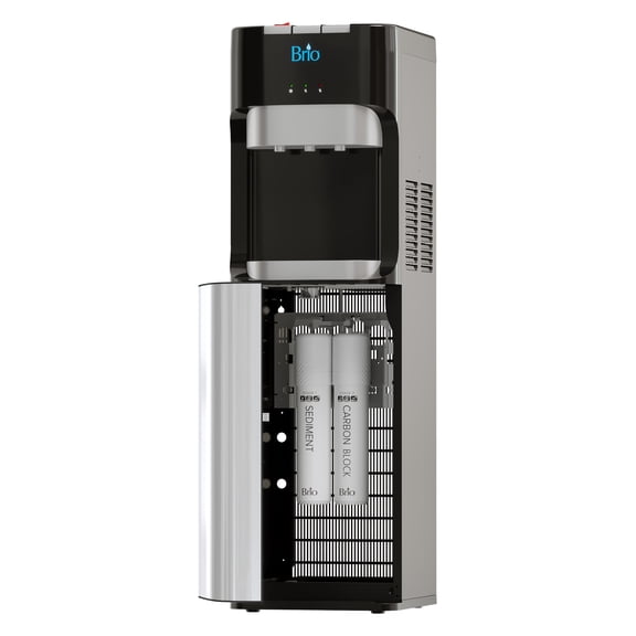Brio 400 Series 2-Stage Filtration Water Dispenser Tri-Temp, Connects to your water line, Height 41.05"