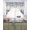 Beige Blue, variant on Blue Coastal Starfish Swag Valances for Windows, Small Curtains Drapes, Beach Nautical Shell Eucalyptus Rustic Kitchen Window Curtains Over Sink Window Treatment Valance for Bedroom/Bathroom 56"x36"