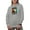 Heather Grey, variant on I Like Big Bucks and I Cannot Lie, Deer Hunting or Hunter Pun Quote, Sand Hooded Sweatshirt or Hoodie, 2XL
