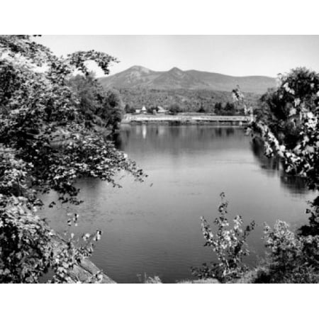 USA Vermont Guildhall lake Stretched Canvas -  (18 x (Best Swimming Lakes In Vermont)