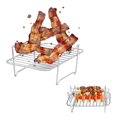 thumbnail image 1 of Rack Accessories Multipurpose Double Layer Rack, Compatible For Ninja Foodi Dz201/401, 1 of 5