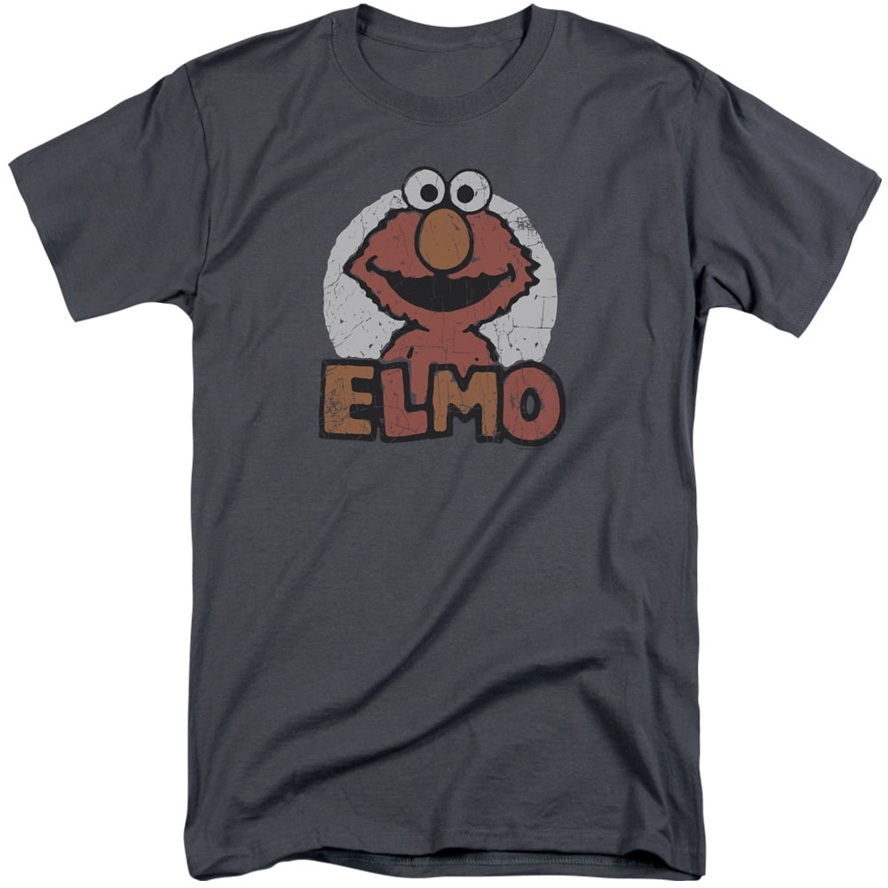 Sesame Street - Elmo Name - Tall Fit Short Sleeve Shirt - XX-Large ...