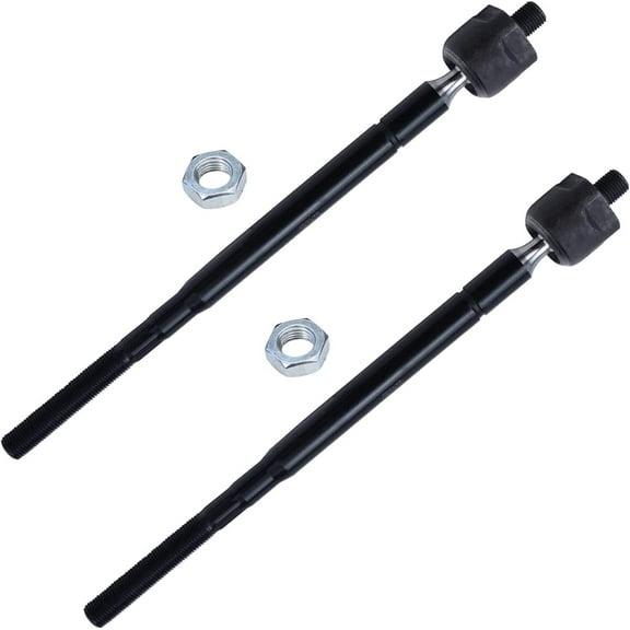Detroit Axle - Front Inner Tie Rod Ends Replacement for Sebring Dodge Stratus Mitsubishi Galant Eclipse - 2pc Set