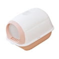 thumbnail image 2 of Caja de Arena para Gatos con Capucha Caja de Arena Cerrada Bandeja de Cama con Puerta Bandeja de Arena para Mascotas, 2 of 8