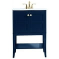 thumbnail image 3 of 24 inch bathroom vanity in Blue, 3 of 8